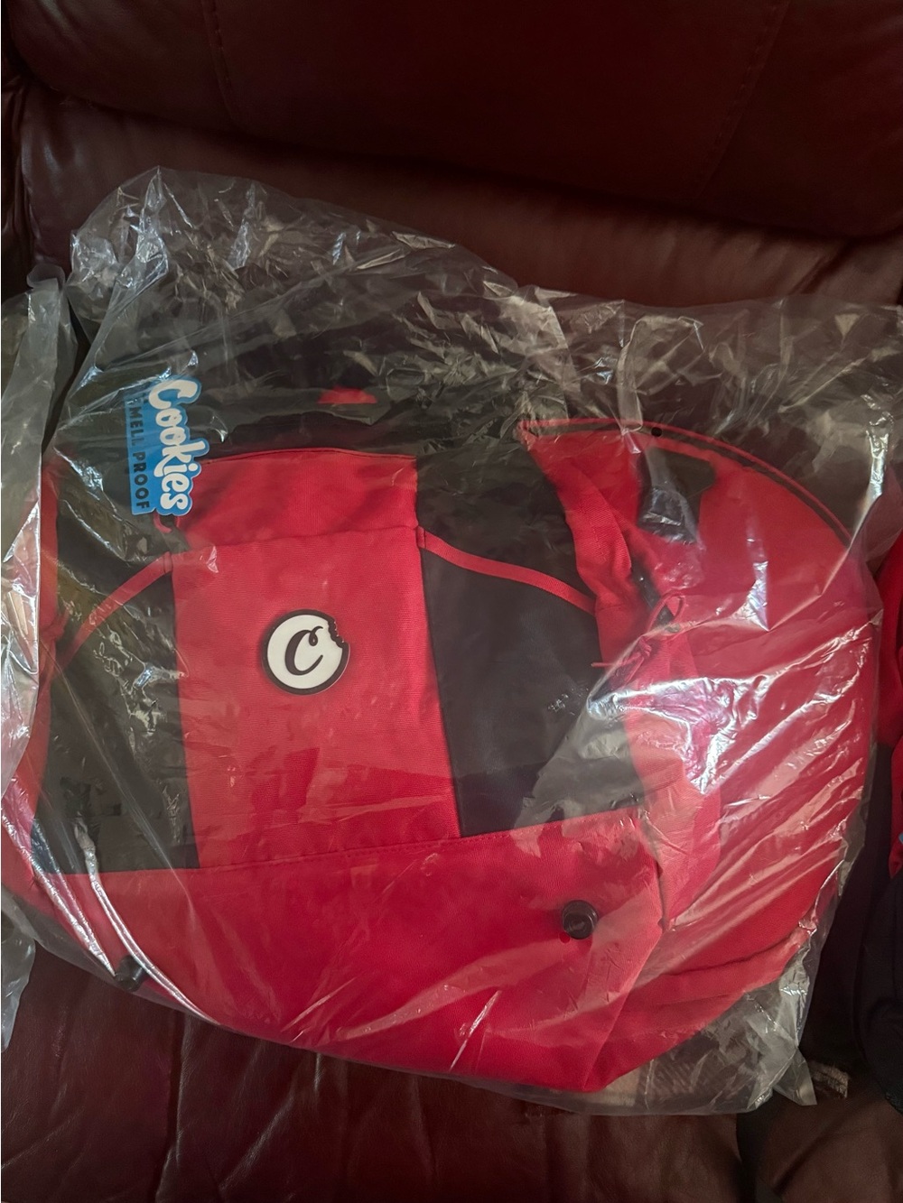 Cookies Red and Black Duffel Bag